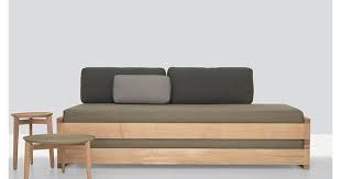 guest set 2 lits 80x200 empilables zeitraum bois massif