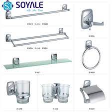 Shop wayfair for all the best chrome bathroom accessories. China Zinc Alloy Bathroom Accessories Set With Chrome Finishing Item No Sy 4400 Series China Towel Hook Towel Ring