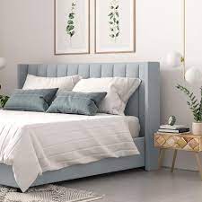 The Isabella Queen Size Bed Head Is An Elegantly Appealing Choice For The Bedroom Featuring A Bedroom Bed Design Bed Furniture Design Bedroom Furniture Design