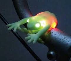 Leapin Lizards It S The Frog Light Led Bicycle Light Bicycle Lights Led Lights Frog