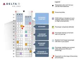 deltas new airplane seating chart youtube