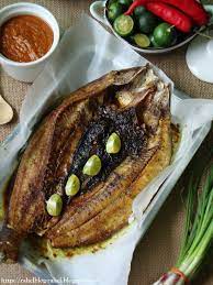 Cuma kalau protein ikan memang lebih tinggi dari susu. Ikan Susu Bakar Rahelblog Flickr