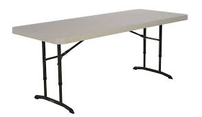 Lifetime Folding Picnic Table Height Adjustable Utility Table 6 Feet Commercial Lifetime Adjustable Height Table Table Table Height