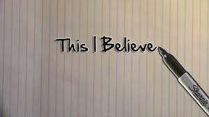 Extended writing – Reflective essay – This I Believe • Teacha!