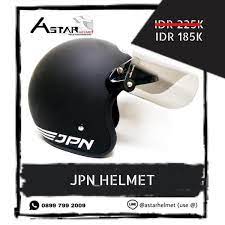 Untuk harga helm bogo setengah dibanderol mulai dari rp 230.000 sampai rp 280.000 bergantung harga jual kota masing masing. Jual Helm Bogo Jpn Hitam Doff Kaca Datar Cembung Ori Di Lapak Pusat Sauna Bukalapak