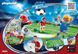 Playmobil's 2018 fifa world cup russia arena i. Building Instructions Playmobil 70244 Take Along Soccer Arena Book 1