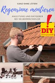 Fur Kleine Dacher Von Anbauten Carports Oder Gartenhausern Sind Dachrinnen Aus Kunststoff Die Ideale Nachrustlosung Regenrinne Dachrinne Gartenhaus Dachrinne