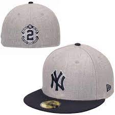 Derek Jeter New York Yankees New Era Signature 59fifty Fitted Hat Gray Navy Blue New York Yankees Yankees Gear Yankees Hat