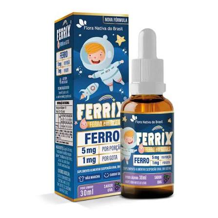 FERRIX FERRO INFANTIL FLORA NATIVA – 30 ML