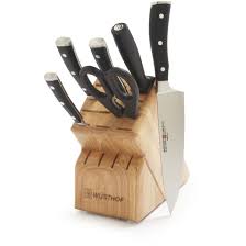 Wusthof Classic Ikon 7 Piece Knife Block Set Knife Block Set Best Kitchen Knives Wusthof Knives