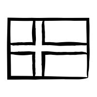 The cross symbolizes christianity and was later adopted by the nordic countries including sweden, norway, finland, iceland, and the faroe islands. Denmark Flag Icons Download Free Vector Icons Noun Project