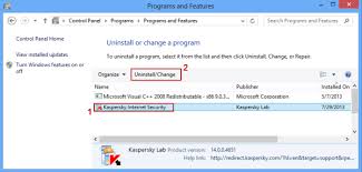 How To Uninstall Kaspersky Internet Security 2014