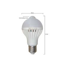 Hareket Sensorlu Led Ampul 5 W Beyaz E27 Fiyati