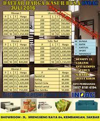 Kasur lipat tdk bergaransi kempes 10thn, walaupun busa yg digunakan sama dengan busa yg bergaransi 10thn. Terjual Distributor Kasur Busa Merk Inoac Gratiss Antar Sampai Rumah Kaskus
