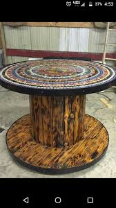 Patties Table In 2020 Beer Cap Crafts Beer Cap Table Beer Bottle Cap Crafts