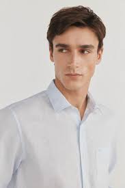 Camisa lino lisa