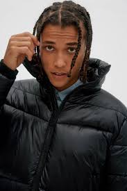 Manteau matelassé court Hank