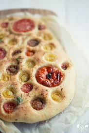 Focaccia Mit Bunten Tomaten Rezepte Leckeres Essen Ideen Furs Essen