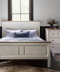 We covered the wall with our reclaimed tobacco barn grey barn wood. Rustic Reclaimed Wood Bed White Washed Farmhouse Bed White Wood Bedroom Furniture White Bedroom Set Furniture Reclaimed Wood Bedroom Furniture