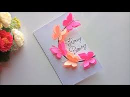 Beautiful Handmade Birthday Card Idea Diy Greeting Pop Up Cards For Bi Greeting Cards Handmade Birthday Handmade Birthday Cards Happy Birthday Cards Handmade