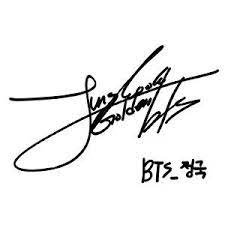 Drileelove Bts Tattoos Bts Bts Signatures