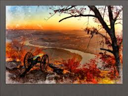 Chattanooga Canvas Print, Chattanooga Painting, Chattanooga Wall Art,  Tennessee