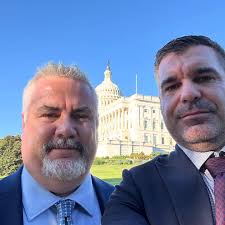 NSW RVP John Bratcher and NSW National Legislative Lead Corey Soignet are  in D.C. working tirelessly to get the message out that this shutdown needs  to end.