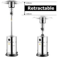 Choose the right outdoor garden heater from our extensive range. Thor Stainless Steel Height Adjustable Gas Patio Heater