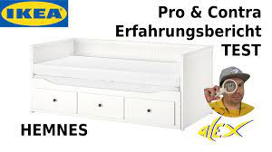Schönes bettvictoriahaben das bett für das darum entwarf ich das hemnes tagesbett mit vier funktionen. Ikea Hemnes Bett Unboxing Und Schritt Fur Schritt Anleitung Emma One Matratze Unboxing Fazit Youtube