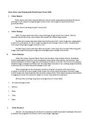 Esai essay 1 10 penjaskes kelas 7 smp mts semester 1 k13 jawaban soal penilaian pelajaran 9. Pertumbuhan Dan Perkembangan Kecerdasan Seseorang Dipengaruhi Oleh Faktor Cara Golden