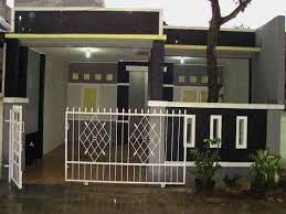 Misalkan untuk model rumah minimalis gaya shabby chic bisa dengan mengecat pagar rumahnya menjadi warna pink. 93 Contoh Desain Pagar Minimalis Type 36 1 Lantai Terbaik