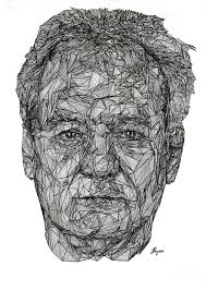 Design Stack: A Blog about Art, Design and Architecture: Monochromatic  Triangulation Drawings Portraits