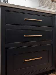 Set on wood glides, six drawers offer plenty of storage space for all your shirts or sweaters. Black Dresser With Gold Knobs Liberalx