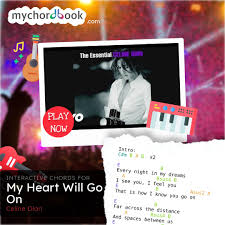 Let's talk about love book. Celine Dion My Heart Will Go On Chords