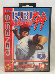 R.B.I. Baseball '94 Case (SEGA Genesis) Authentic BOX & MANUAL  ONLY! RBI | eBay