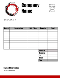 free invoice template