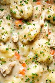 Creamy Chicken And Gnocchi Dumplings Recipe Plays Well With Butter Recipe Easy Chicken Soup Dumpling Recipe Cooking Recipes Desserts