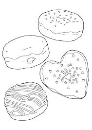 Top 10 Donut Coloring Pages For Your Toddler Donut Coloring Page Coloring Books Coloring Pages