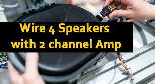 It uses simplified conventional symbols to visually represent electrical circuits and shows. How To Wire Connect 4 Speakers To A 2 Channel Amp Diagram Speakersmag