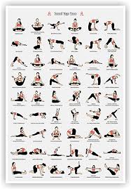 Liste aller pornofilme von yoga täglich aktualisiert auf: Lab No 4 Yoga Poster Seated Yoga Asanas Posture Poses In 12 X 18 Size Amazon De Sport Freizeit