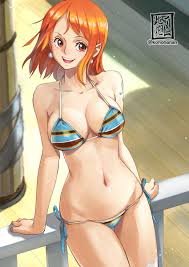 Ecchi-sama on X: Nami from One Piece Artist: @konohanan  t.coJ5YqGlyobc t.coqAK865j7c6  X