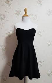 Details About Forever 21 Black Sweetheart Strapless Short Small Dress Dresses Small Dress Clothes For Women