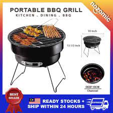 If you are buying the best coleman tailgate grill for outdoors and often go camping make sure you make a purchase for the one that fits in your car trunk as you will have to carry it from one place to. Bbq Small Travel Portable Charcoal Barbeque Mini Grill For Camping Or Outdoor Cooking Shopee Malaysia