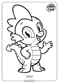 These pumpkin coloring pages are great for halloween, fall, and thanksgiving. Free Printable Mlp Spike Coloring Pages Top Quality Free Printable Coloring Drawing My Little Pony Coloring My Little Pony Printable My Little Pony Drawing