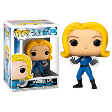Expande tu colección de funko con antorcha humana de la película de los cuatro fantásticos. Figura Funko Pop Marvel Fantastic Four Invisible Girl Diverfunko