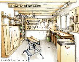 #8 10 x 12 backyard shed. Small Shed Workshop Layout Garden Shed Plans Book