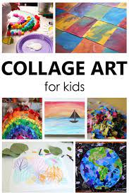 Such an awesome list of things to do with kids. Collage Art For Kids Fantastic Fun Learning