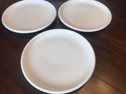 Set Of 4 Ikea 21986 White 12 75 Dinner Plates 1910161878 Dinner Plates Plates Dinner