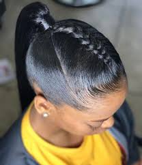 However, the ponytail hairstyle looks especially chic on long straight hair. Black Girl Ponytail Styles 26 Ponytail Hairstyles For Black Hair December 2020
