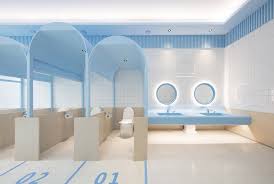Water in the sink and toilet can pose a hazard, especially for toddlers. 34 Children Washroom Ideas Kids Toilet Kindergarten Design Bathroom Kids